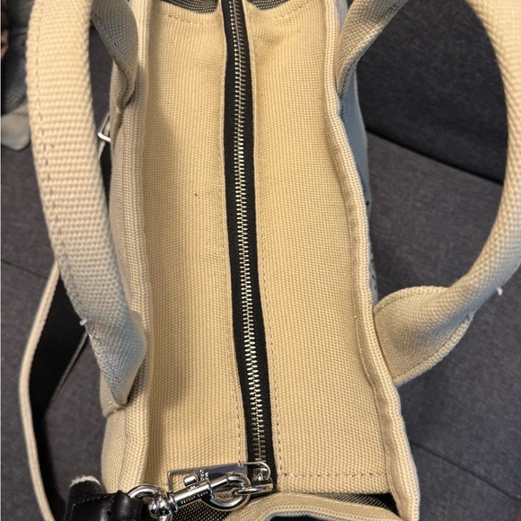 Marc Jacobs Cream and Black Canvas Tote - Picture 4 of 7